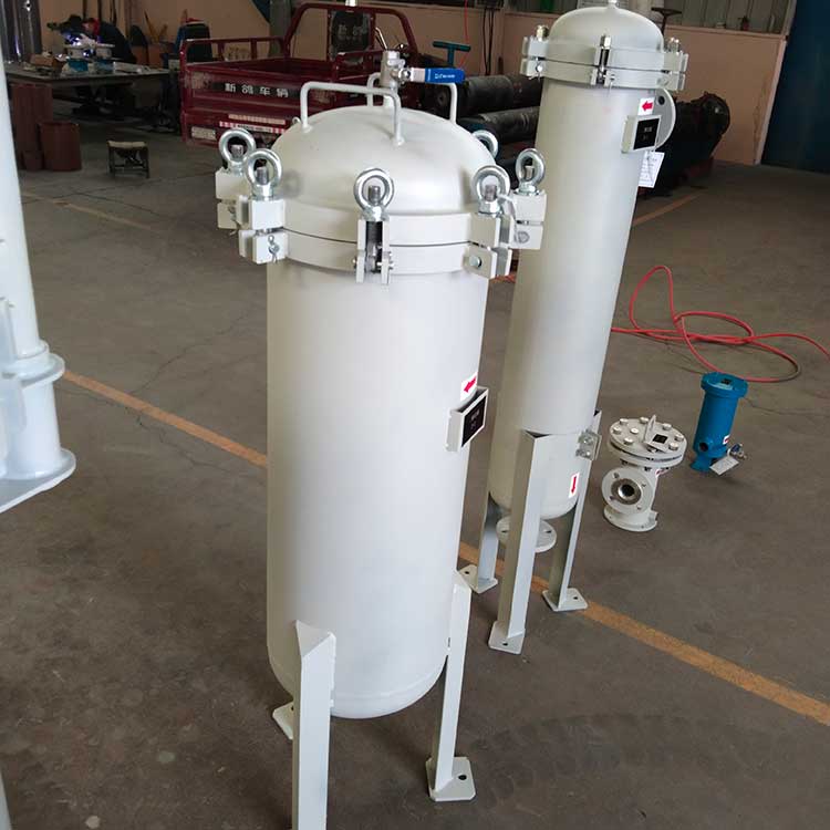 油過濾器系統(tǒng)二級過濾2-2過濾器20微米-內(nèi)置四支油濾芯-(4)